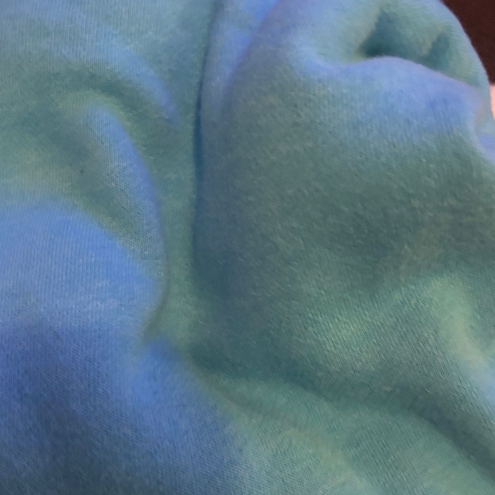 Bundle a Blue and a Leopard Print Sweatshirt - Picture 3 of 3